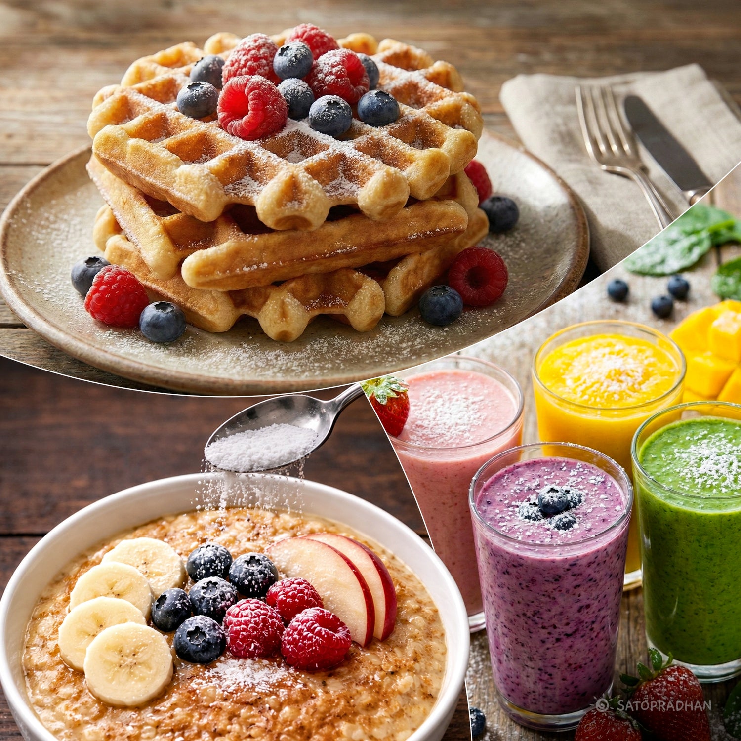 Monk Fruit Sweetener Powder with Allulose 450g - Plant-Based Sugar Substitute - Keto & Diabetic-Friendly - 1:2 Sugar Replacer, Usage, Using, Recipes, pancakes, Smoothies, Oatmeal