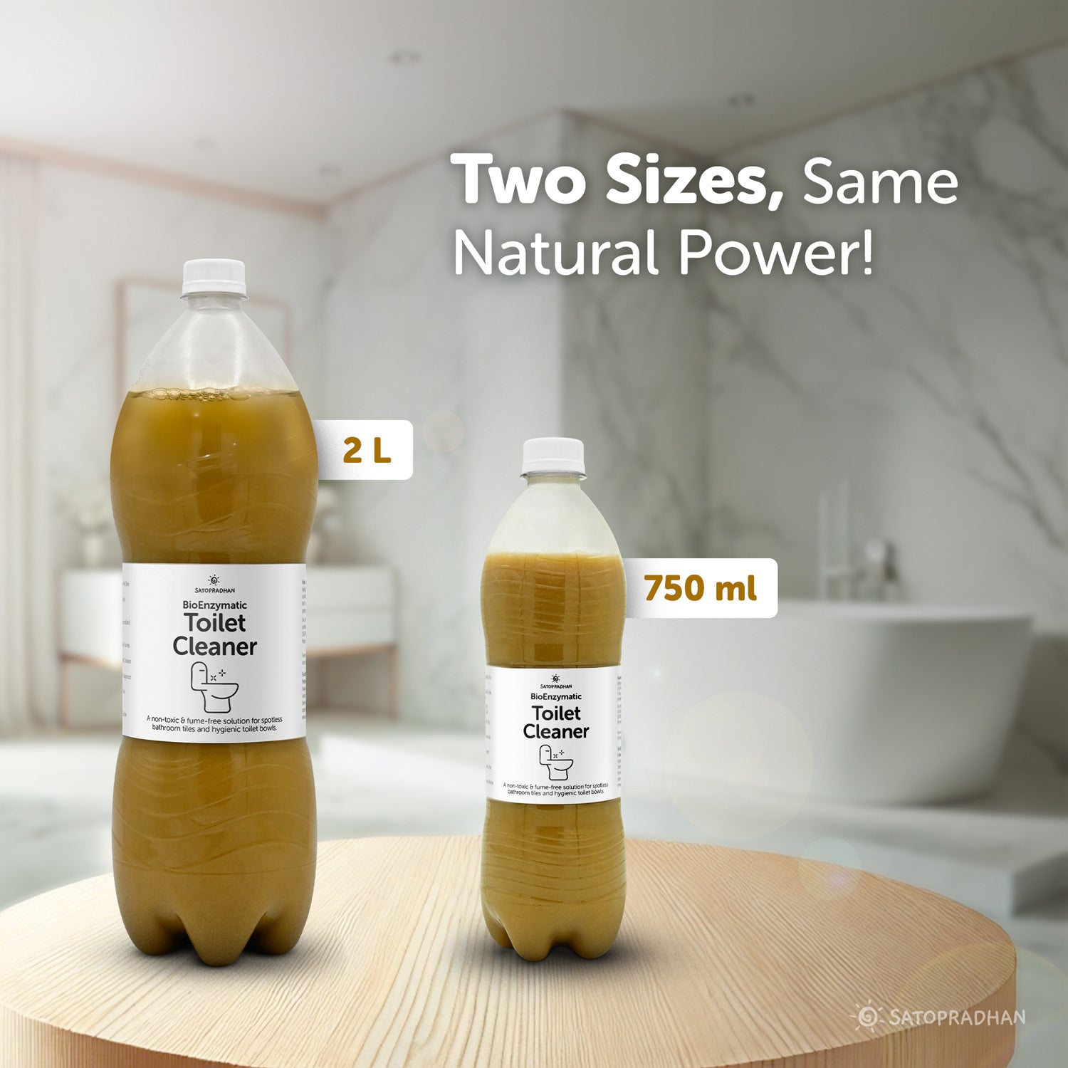 two main sizes
