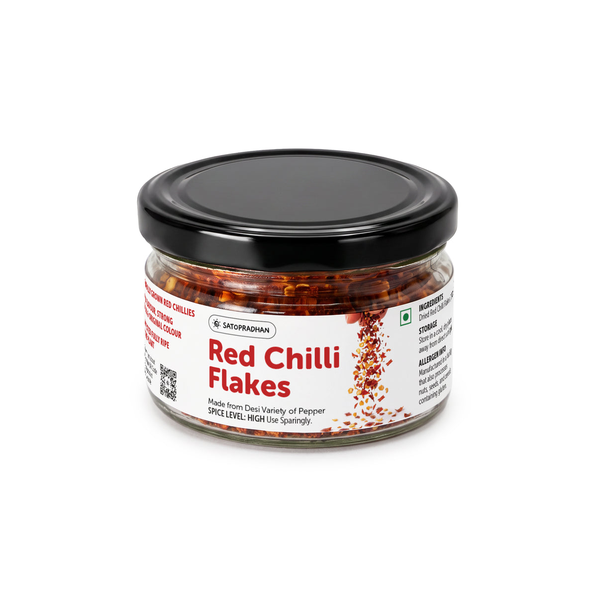 Premium Red Chilli Flakes 50g - Crushed Red Pepper Flakes