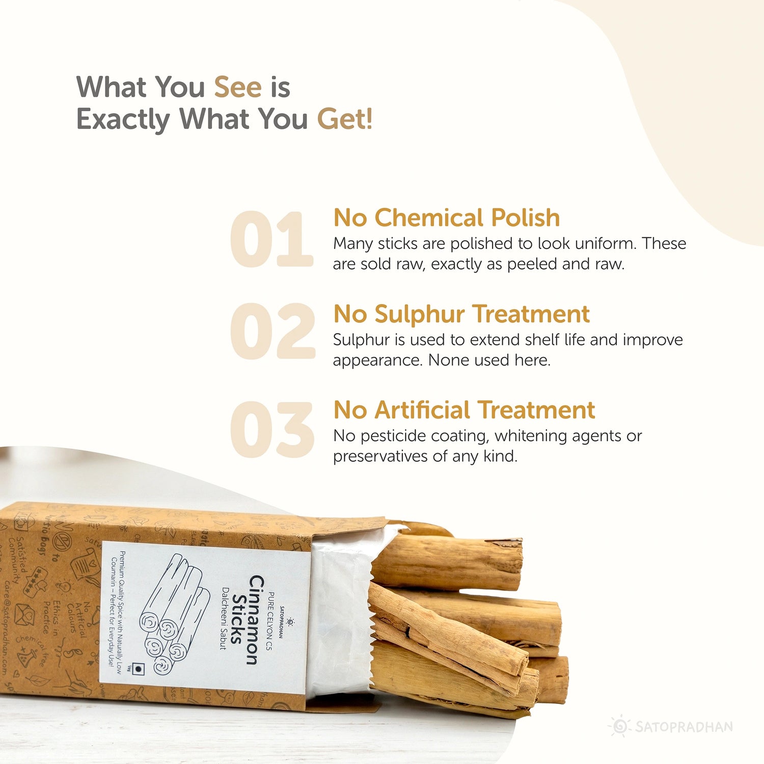 Pure Ceylon Cinnamon Sticks (C5) 100g – Low Coumarin - True Sri Lankan Whole Dalchini Quills - Unpolished Cinnamon Whole Bark