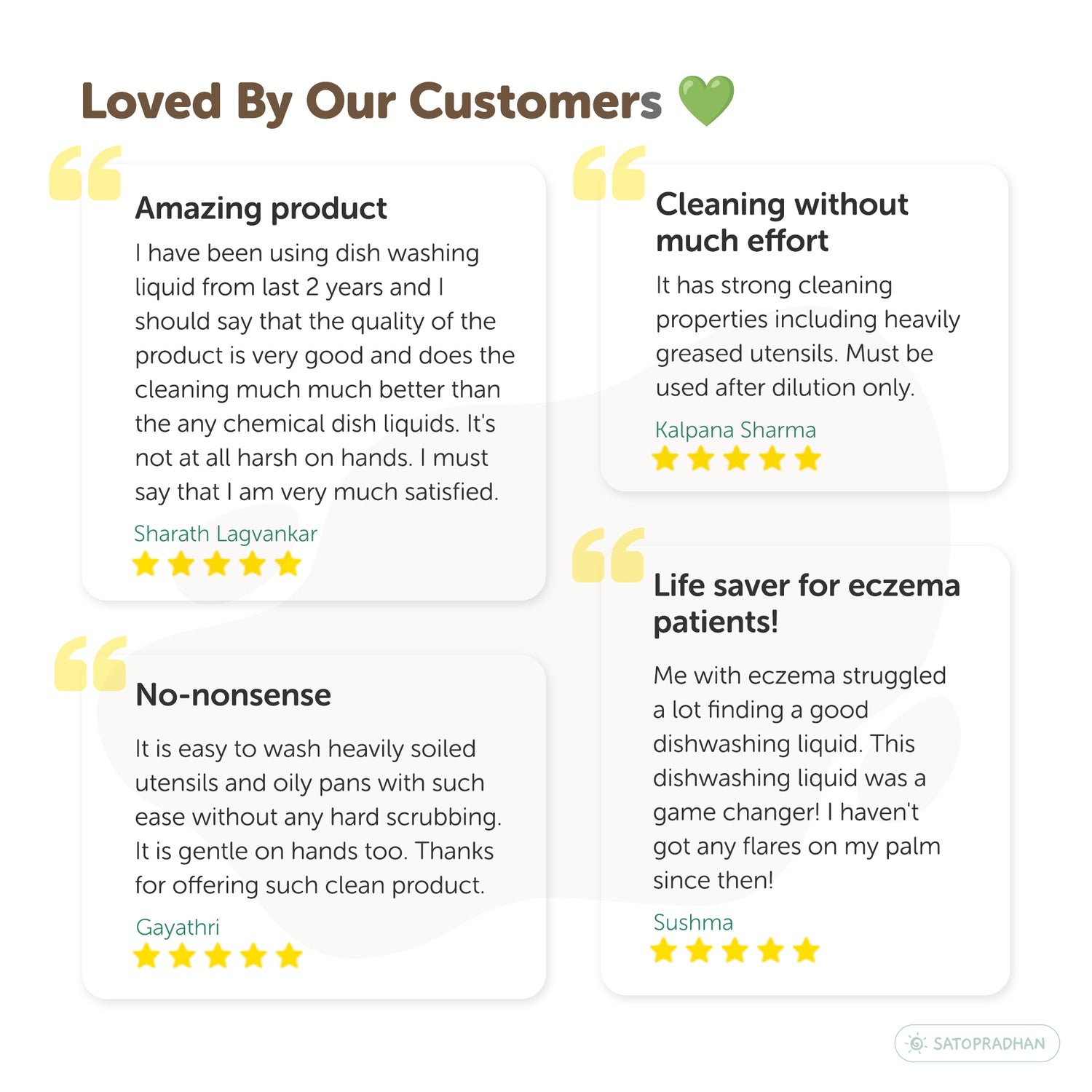 Customer reviews for Satopradhan bio-enzyme dishwash liquid