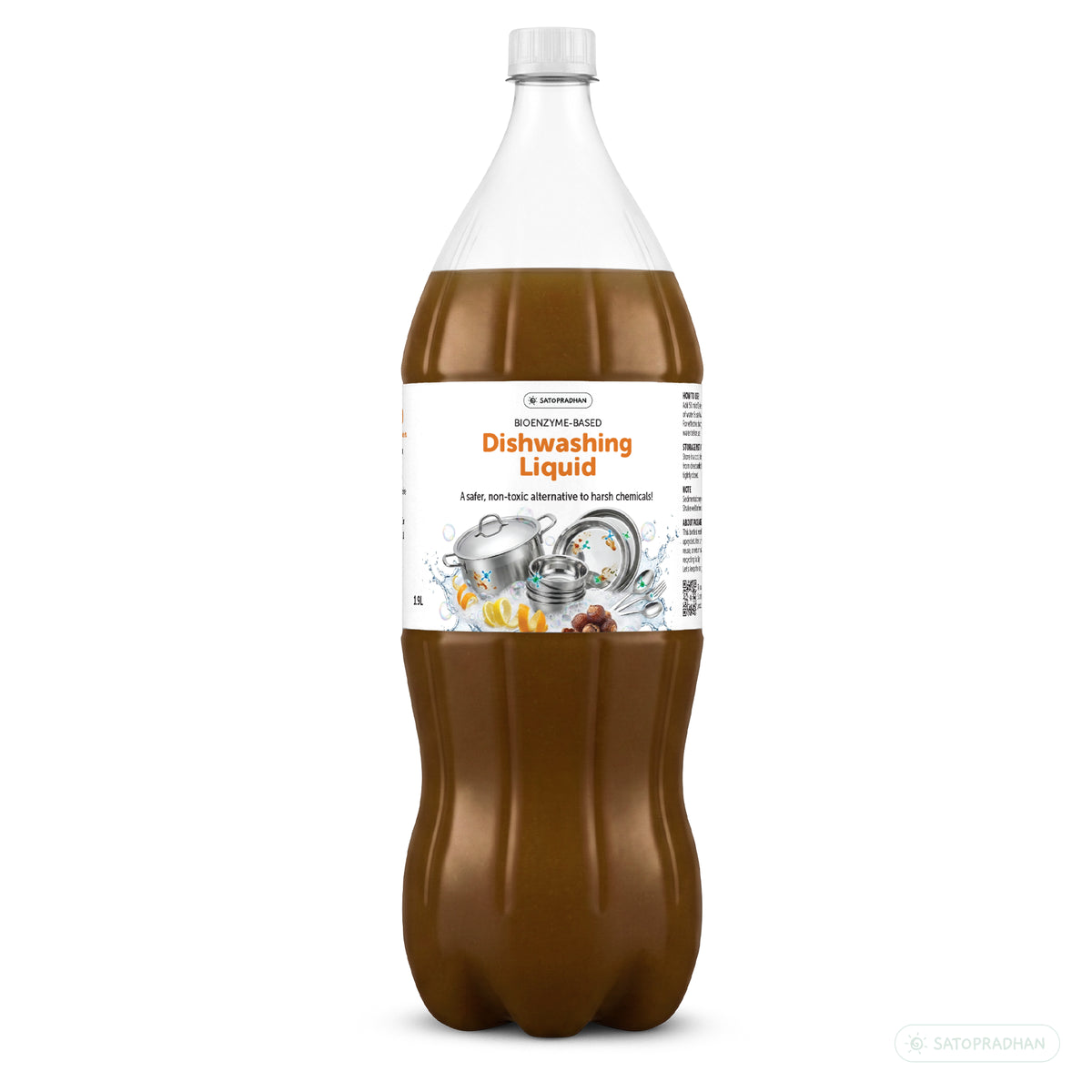 Bio-enzyme dishwash liquid for natural kitchen cleaning in India
