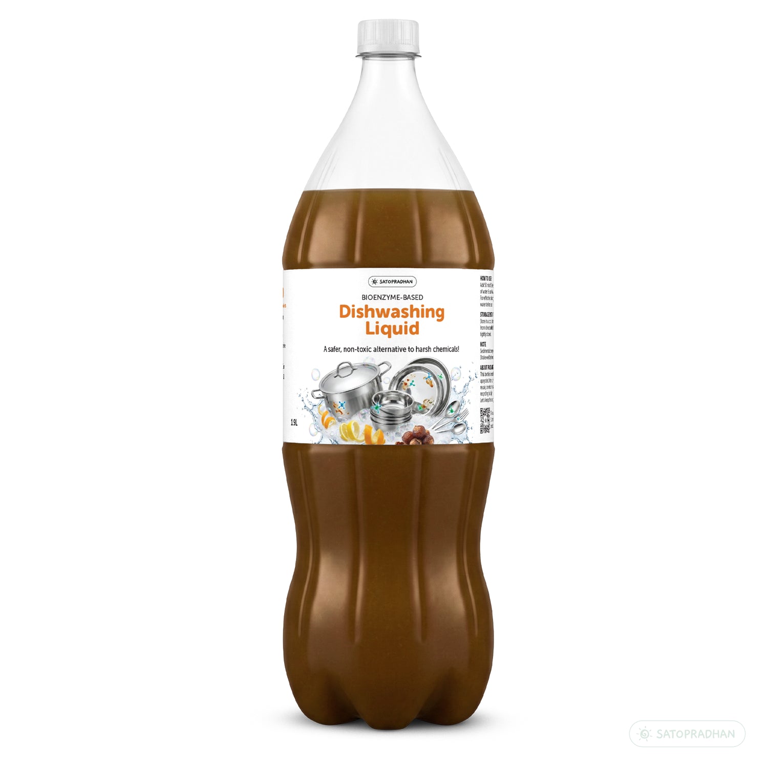 Bio-enzyme dishwash liquid for natural kitchen cleaning in India
