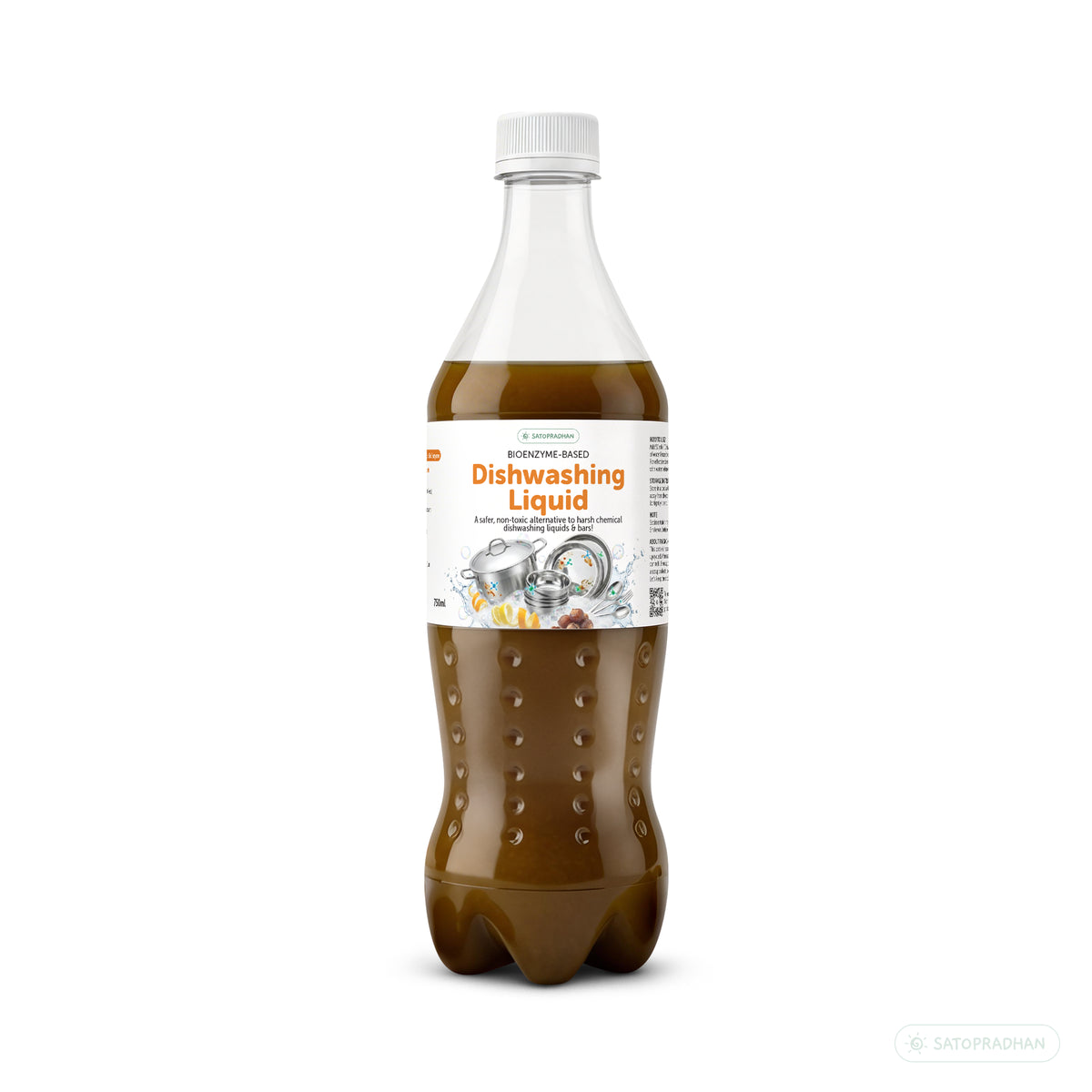 Bio-enzyme dishwash liquid for natural kitchen cleaning in India