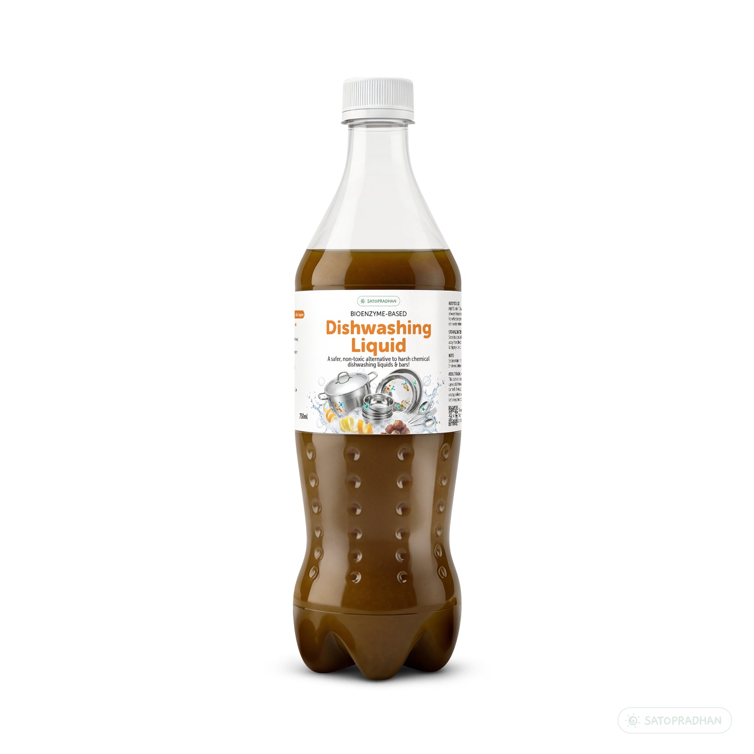 Bio-enzyme dishwash liquid for natural kitchen cleaning in India
