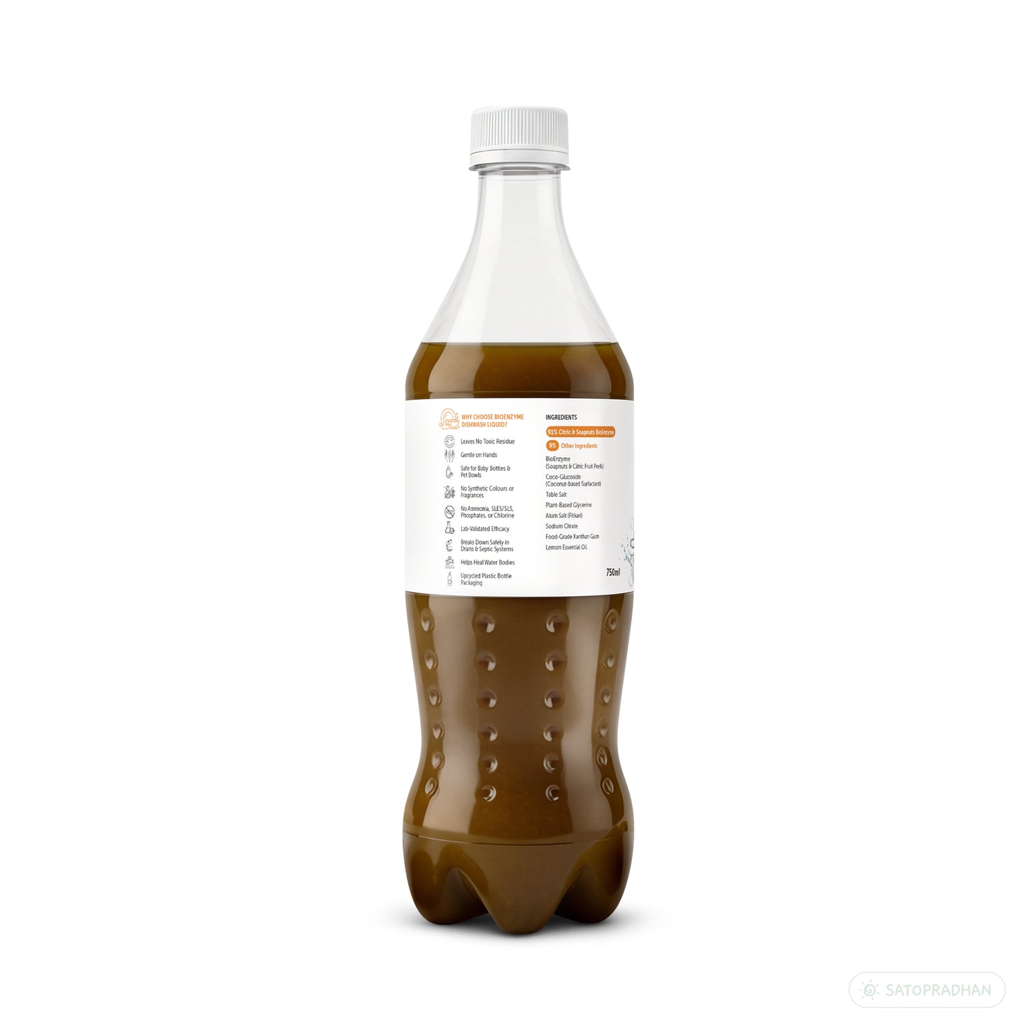 Bio-enzyme dishwash liquid for natural kitchen cleaning in India
