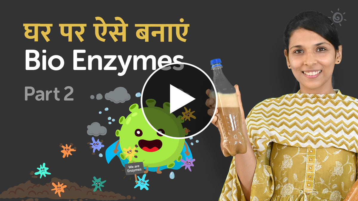 Chemical-Free Home Part-2/3 | How to make Bio-Enzyme at Hone youtube video in hindi