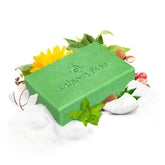 Clarifying Neem-Tulsi Soap 120g - Natural, Organic & Vegan - No Added Color/Synthetic Fragrances - Handmade Detan Detoxifying Pure Soap For Cleansing - Satopradhan
