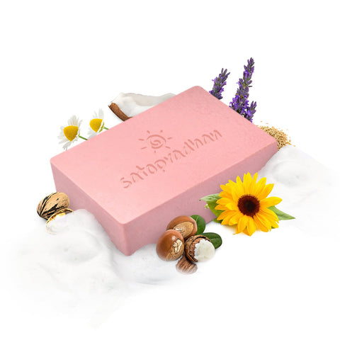 Moisturising Baby Soap for Sensitive Skin 120g | Handmade with Shea Butter & Kashmiri Lavender Oil | Cold Processed Organic Baby Soap Bar | Infant Soap | Lavender Soap