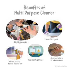 Natural Multi Purpose Cleaner Benefits | Eco Friendly Disinfectant | Non Toxic Room Freshener