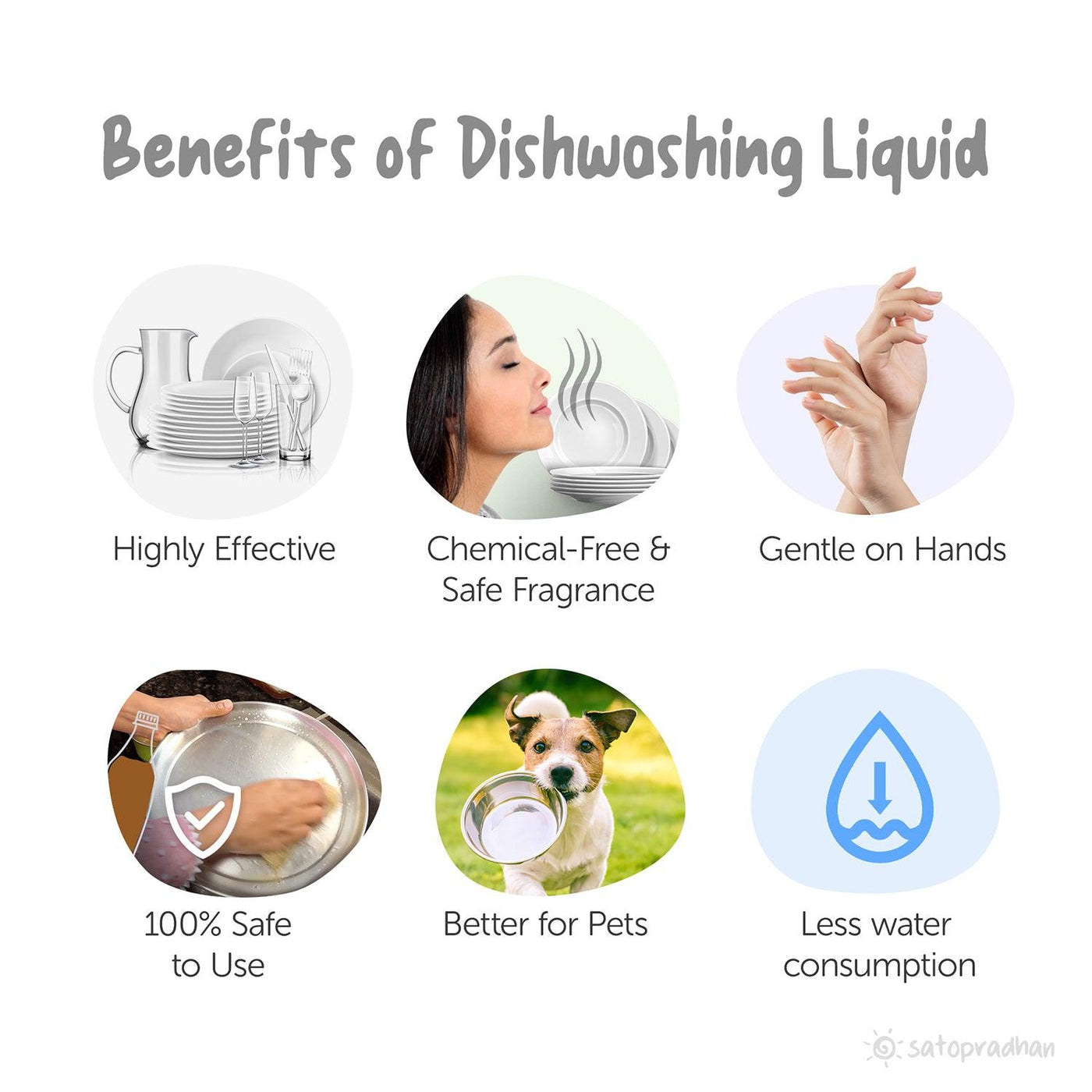 Organic Dishwashing Liquid Non Toxic & Safe for Sensitive Skin