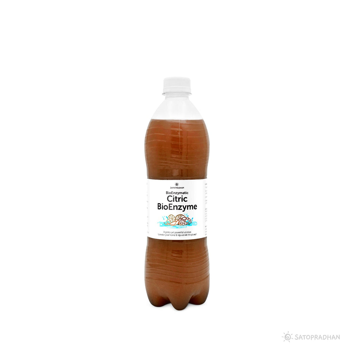 Plain Citric Bio Enzyme 750ml or 1.9L - Multipurpose Home Cleaner - Bioenzyme All Purpose Cleaner - Concentrated & Environmentally Friendly Disinfectant Spray - Satopradhan