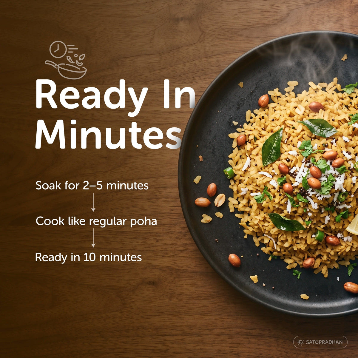 Poha Red - Organic & Wholesome 400g & 2.8 Kg - Gluten-free & Saponin-free - High-Quality Unrefined Grains without Preservatives - Satopradhan