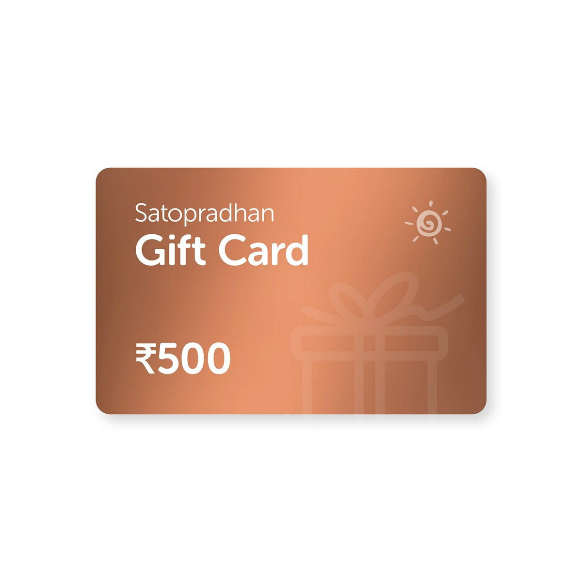 Satopradhan Gift Card - Simplify Gifting with Gift Voucher! - Satopradhan