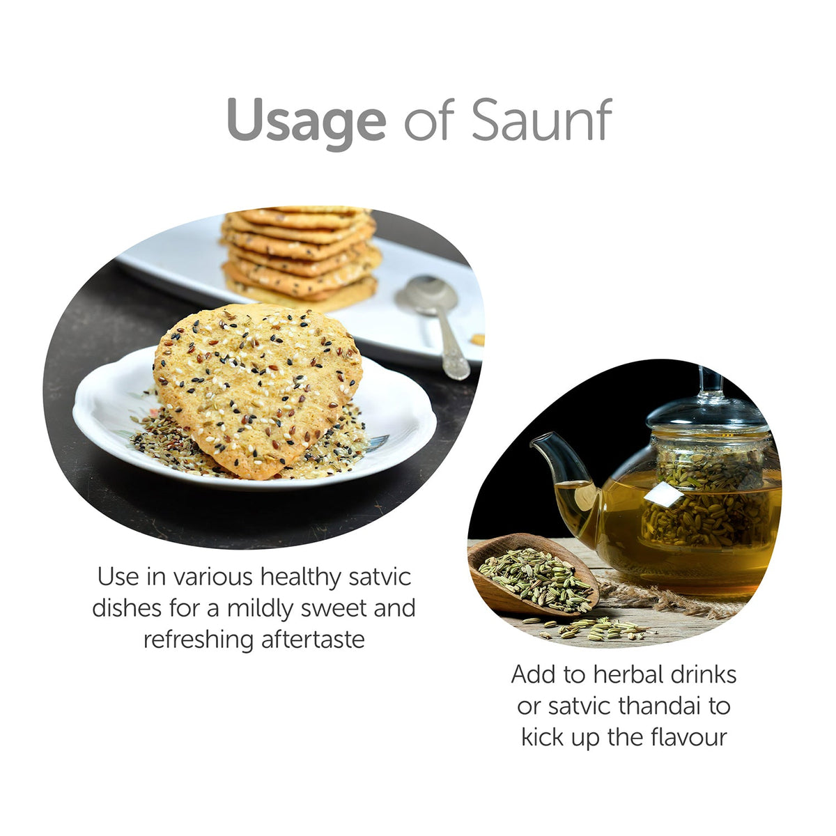 Saunf - Fennel Seeds 200g - Natural, Organically Grown & Unadulterated - Satopradhan