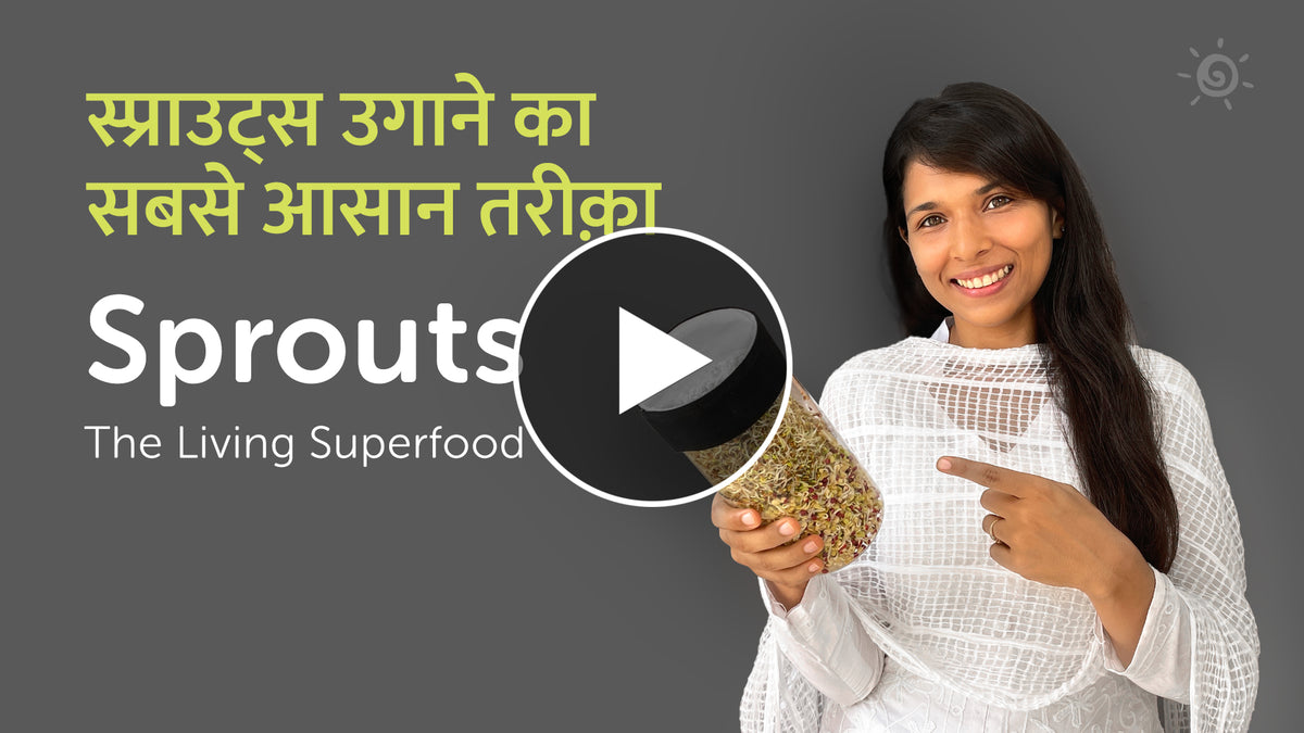 How to make Sprouts in Sprout Maker | Benefits of Sprouts youtube video in hindi