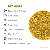 Foxtail Millet - Kangni/Kakum 800g - Natural, Organic & Unpolished-Gluten free and Wholesome Grain without Preservatives - Satopradhan