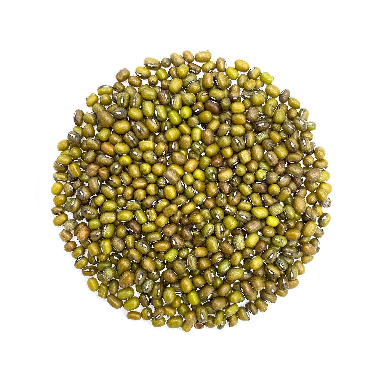 Moong Dal Sabut - Green Gram Whole 800g - Finest Quality, Organic, Raw, Unpolished & Wholesome - No Preservatives - Satopradhan