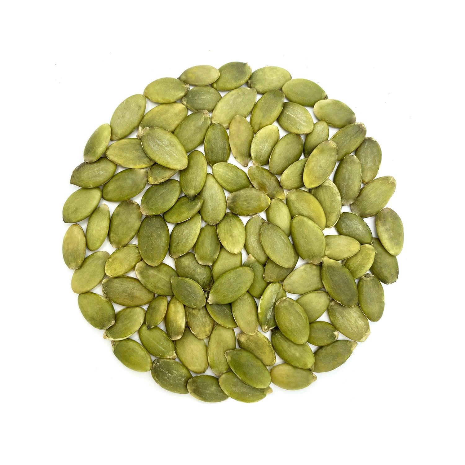 Pumpkin Seeds - Edible Raw Unsalted Kernels 200g - High-Quality, Natural & Organic Without Additives - Satopradhan