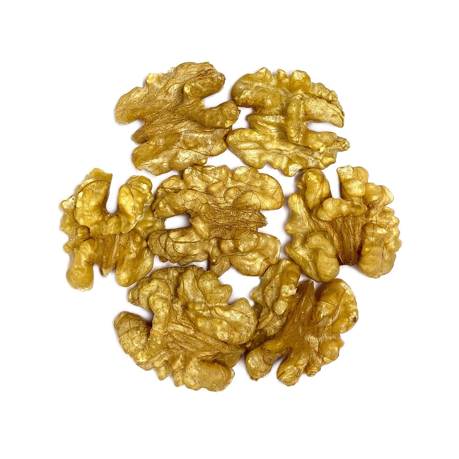 natural walnut or akhrot kernels. authentically procured plant-based source of healthy fats, cultivated organically in Kashmir region of India